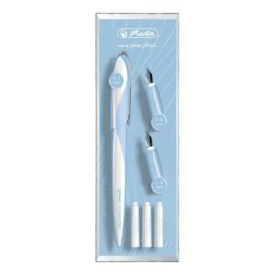 Calligraphy-Set - drei Griffstücken (0,9/1,4/1,9 mm), Füllhalter, Metall