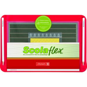 Schülertafel-Set Original Scolaflex® L1A, Kunststoff, 25,9 x 17,7 cm, schwarz