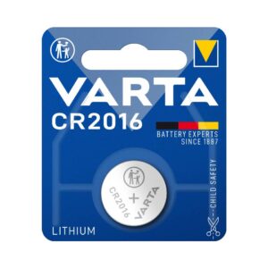 Knopfzellen-Batterie Lithium CR2016, 1 Stück