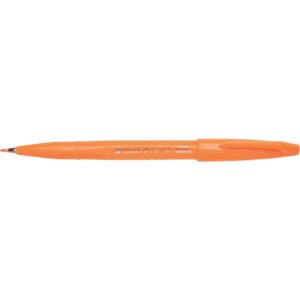 Kalligrafiestift Sign Pen Brush - Pinselspitze, orange