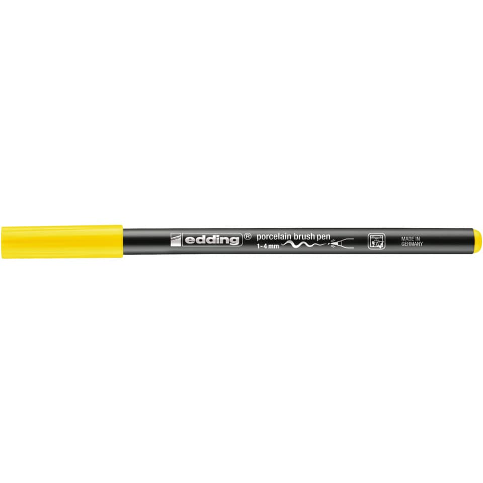 4200 Porzellanpinselstift - 1 - 4 mm, gelb