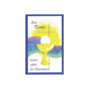 Glückwunschkarte zur Primiz - inkl. Umschlag