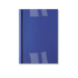 Thermomappe Lederoptik - A4, 1,5 mm/15 Blatt, blau, 100 Stück