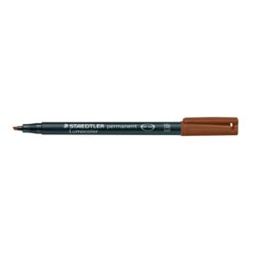 Feinschreiber Universalstift Lumocolor® - permanent, B, braun