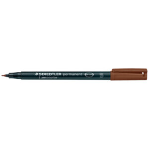 Feinschreiber Universalstift Lumocolor® - permanent, S, braun