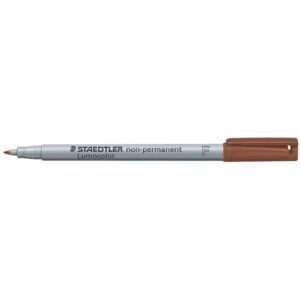 Feinschreiber Universalstift Lumocolor® - non-permanent, F, braun