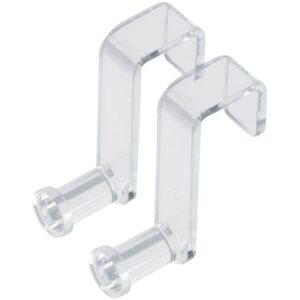 Flipchart-Haken für Meet up Boards Acryl transparent, 2 Stück