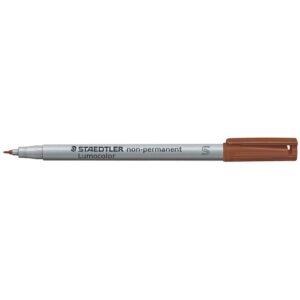 Feinschreiber Universalstift Lumocolor® - non-permanent, S, braun