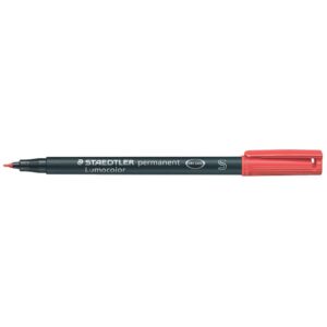 Feinschreiber Universalstift Lumocolor® - permanent, S, rot