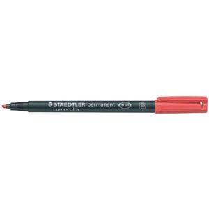 Feinschreiber Universalstift Lumocolor® - permanent, B, rot