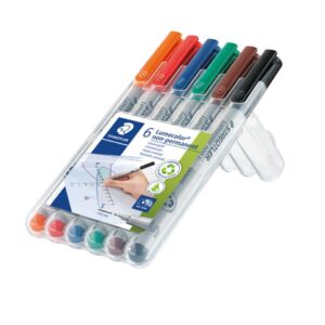 Feinschreiber Universalstift Lumocolor® - non-permanent, S, 6 Farben
