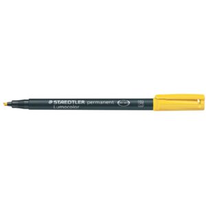 Feinschreiber Universalstift Lumocolor® - permanent, B, gelb
