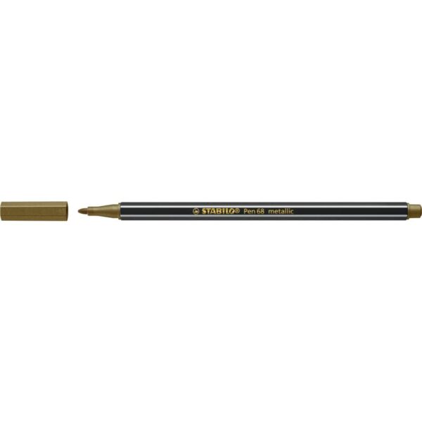 Premium Metallic-Filzstift - Pen 68 metallic - Einzelstift - gold