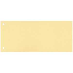 Trennstreifen - 190 g/qm Karton, gelb, 100 Stück