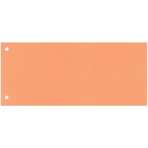Trennstreifen - 190 g/qm Karton, orange, 100 Stück