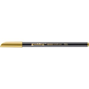 1200 Fasermaler metallic colourpen - 1 - 3 mm, gold