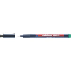 1800 Faserzeichner profipen - 0,5 mm, grün