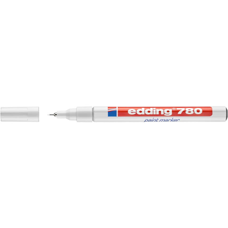 780 Lackmarker - 0,8 mm, weiß