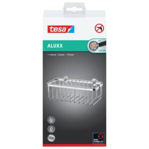 Ablagekorb - einstöckig M, Alu verchromt