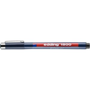 1800 Faserzeichner profipen - 0,7 schwarz