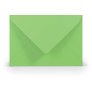 Briefhülle Paperado - C6, 100 g/qm, apple gerippt, Seidenfutter