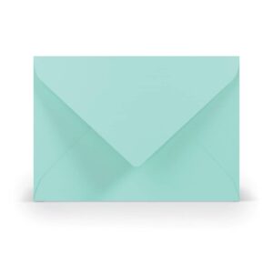 Briefhülle Paperado - B6, 100 g/qm, karibik gerippt, Seidenfutter