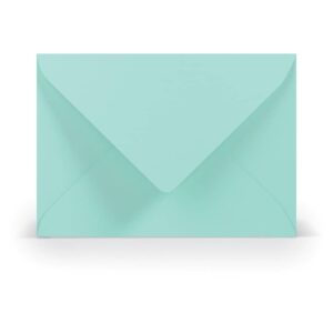 Briefhülle Paperado - C6, 100 g/qm, karibik gerippt, Seidenfutter