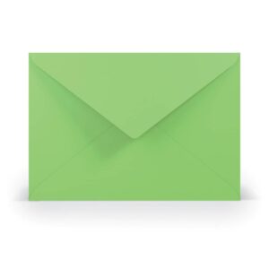 Briefhülle Paperado - C5, 100 g/qm, apple gerippt, Seidenfutter