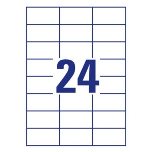 6172 Universal-Etiketten ultragrip - 64,6 x 33,8 mm, weiß, 720 Etiketten, permanent