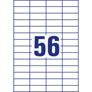 3668 Universal-Etiketten ultragrip - 52,5 x 21,2 mm, weiß, 5.600 Etiketten, permanent