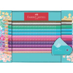 Geschenkset Sparkle - 20 Farben sortiert, Metalletui inkl. Spitzdose Mini
