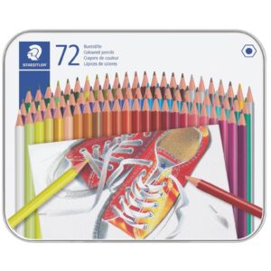Buntstifte 175 - 3 mm, Metalletui 72 Farben