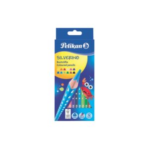 Farbstifte SILVERINO - dünn, 12er Pack