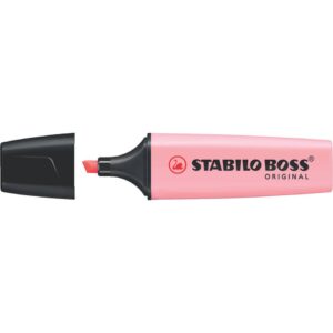 Textmarker - BOSS ORIGINAL Pastel - Einzelstift - rosiges Rouge