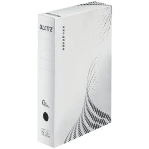 6131 Archivbox easyboxx - A4, 80 mm, Wellpappe (RC), weiß
