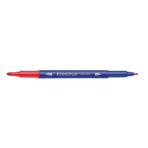 Fasermaler Calligraph duo - 12 Farben sortiert, Doppelspitze