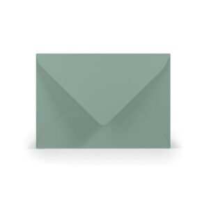 Briefhülle Paperado - C6, 100 g/qm, eucalyptus gerippt, Seidenfutter