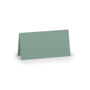 Tischkarte Paperado - 10 x 10 cm, 220 g/qm, eucalyptus gerippt