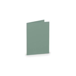 Briefkarte Paperado - A7, 220 g/qm, doppelt, hoch, eucalyptus gerippt