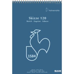 Skizzenblock - A3, 120 g/qm, 50 Blatt