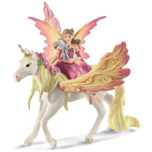 Spielzeugfigur Feya mit Pegasus-Einhorn