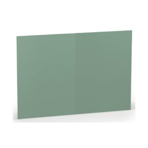 Briefkarte Paperado - A6, 220 g/qm, doppelt, hoch, planliegend, eucalyptus gerippt