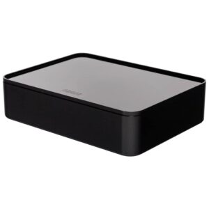 SMART-ORGANIZER ALLISON Utensilienbox mit Innenschale und Deckel - jet black/jet black