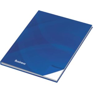 Notizbuch Business - A5, Hardcover, dotted, 96 Blatt, blau