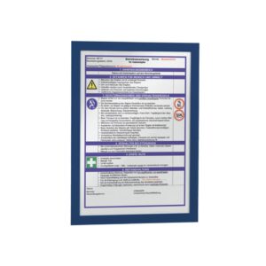 Info-Rahmen DURAFRAME® - A4, 236 x 323 mm, dunkelblau, 10er Pack