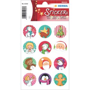 15232 Sticker MAGIC Weihnachtssymbole - Stone