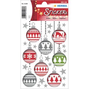 15269 Sticker DECOR Christbaumkugeln