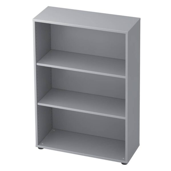 Hammerbacher Regal - 3OH, 33 cm tief, Grau