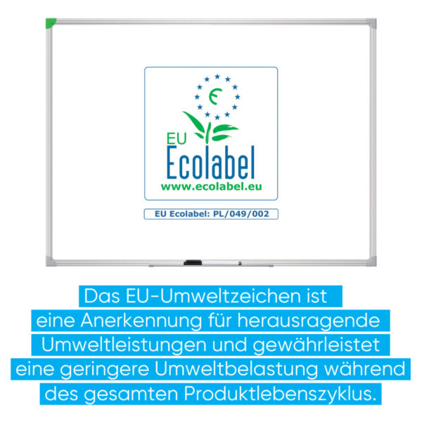 Schreibtafel U-Act!Line® - 120 x 90 cm, emailliert
