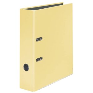 Ordner Pastell Color - A4, 8 cm, gelb